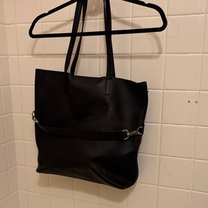 Elegant Black Tote Bag